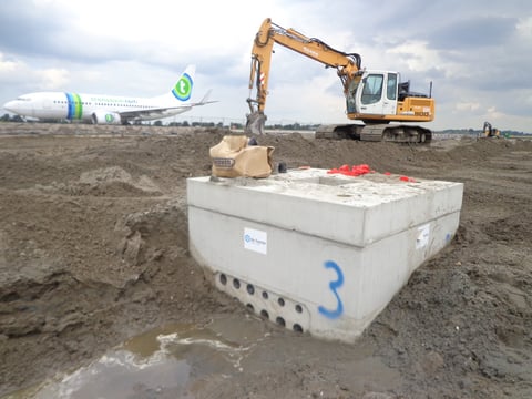 De Hamer levert riolering voor renovatie Rotterdam The Hague Airport