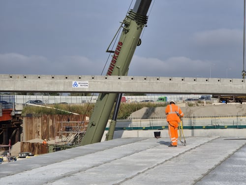 Nieuw viaduct van Romein