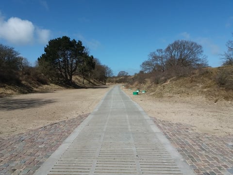 Groenstrookplaten voor duingebied Scheveningen