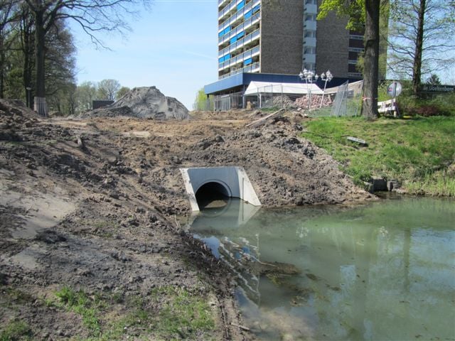 Betonnen duiker Nijmegen