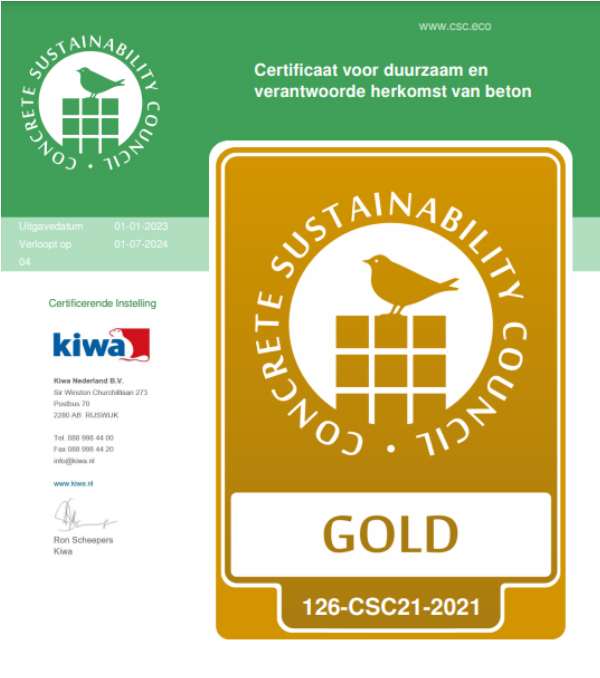 Certificaat-Gold