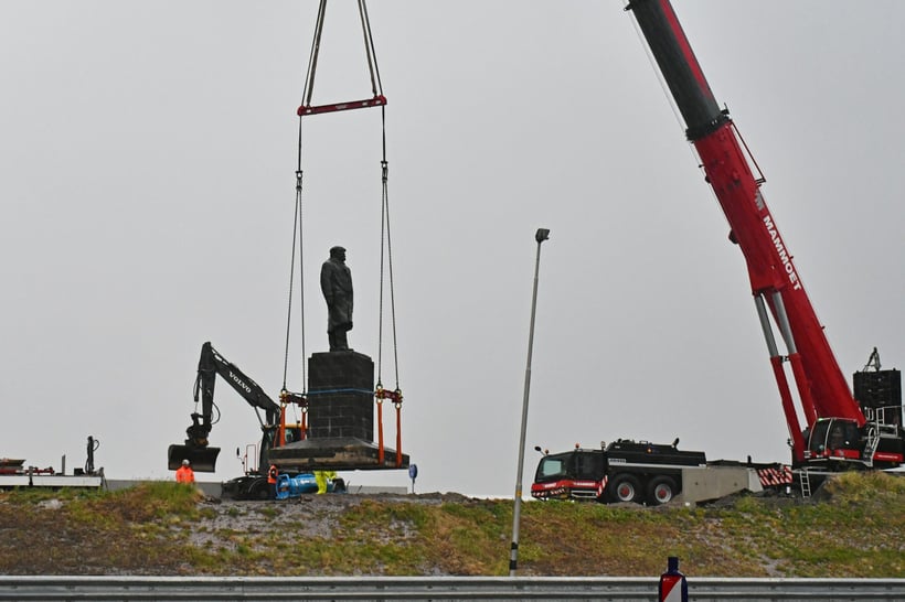 Kemper Beton werkt mee aan nieuwe plek voor standbeeld ir. Lely op Afsluitdijk 