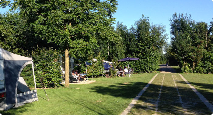 groenstrookplaat op camping 1